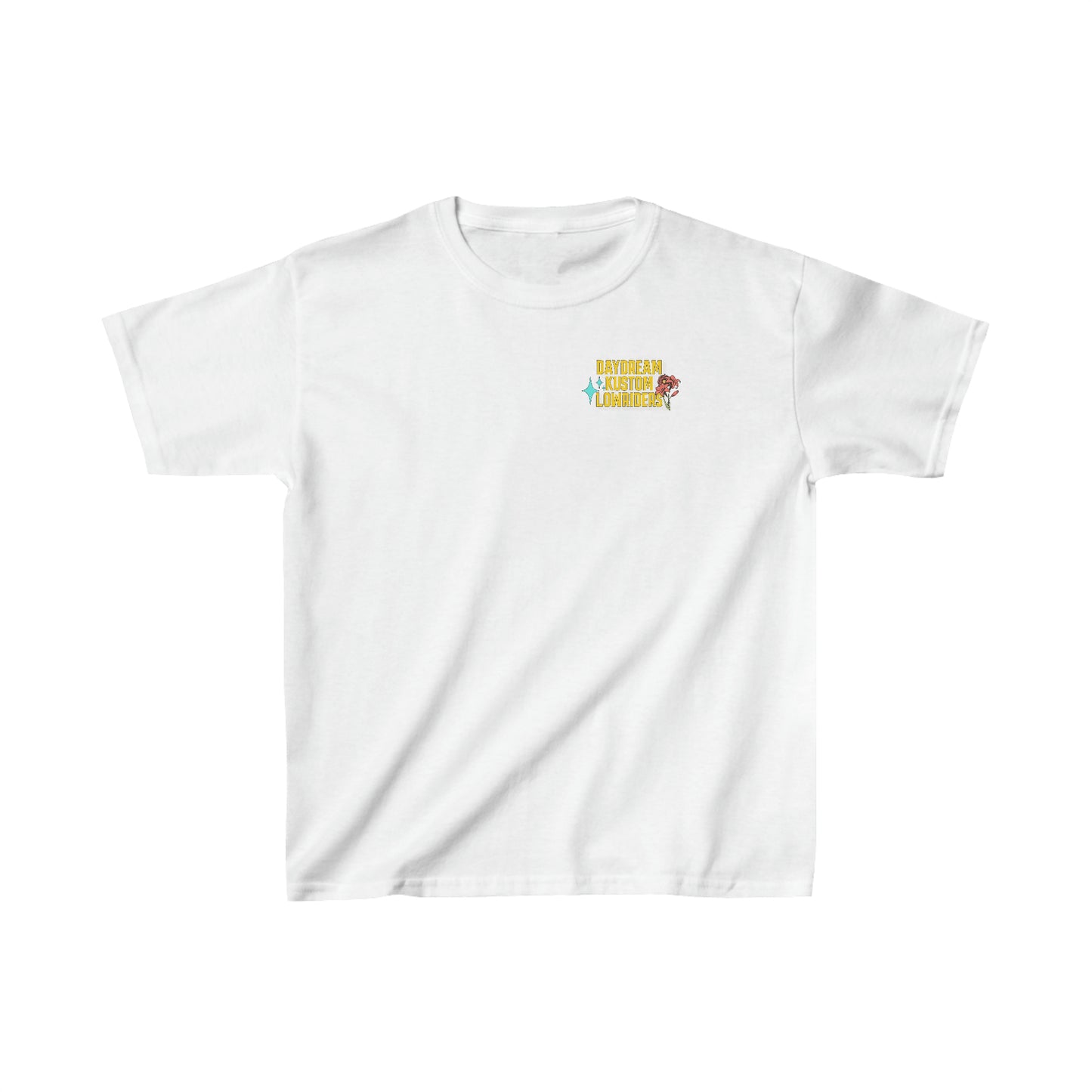 kids daydream block white Kids Heavy Cotton™ Tee