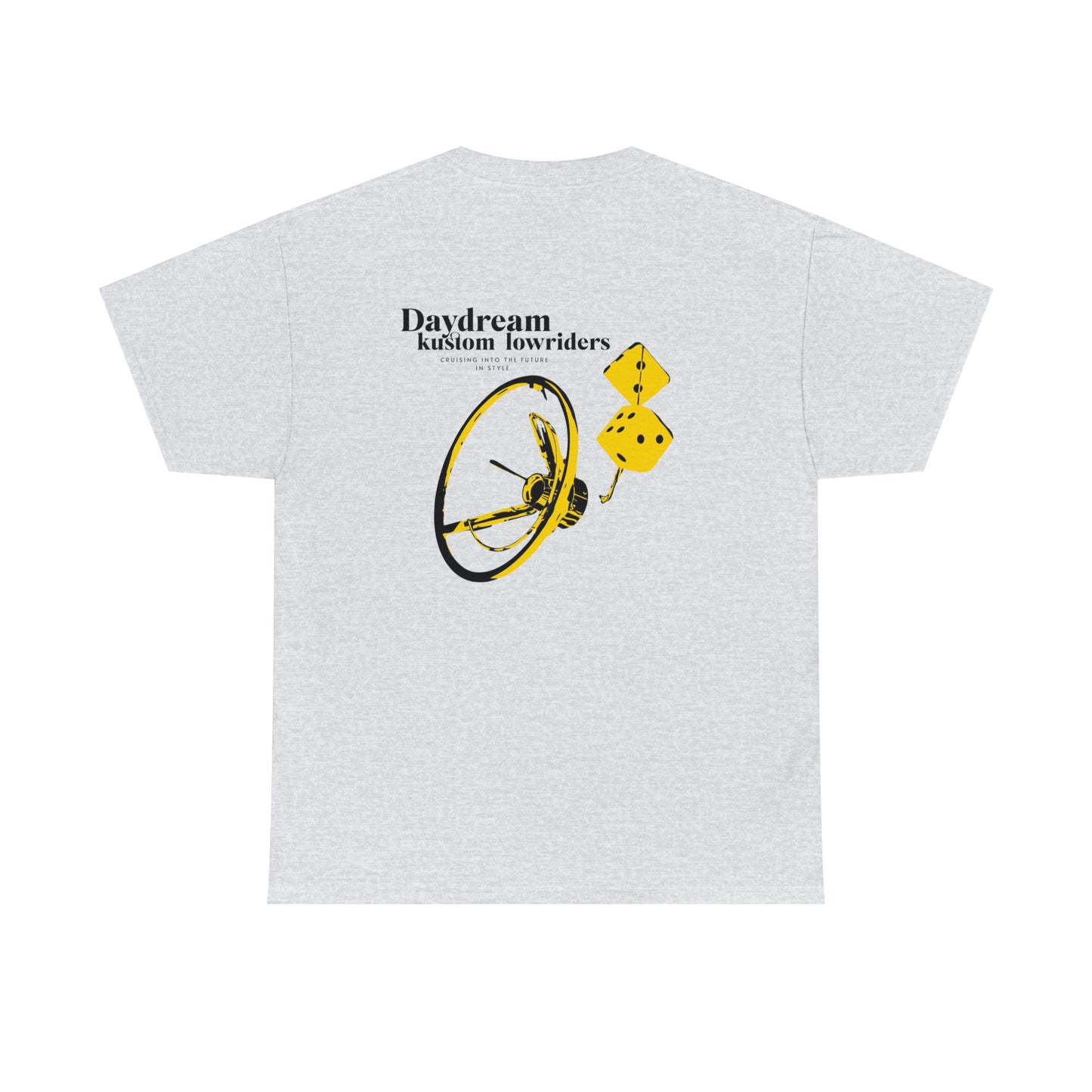 Daydream cruise steering wheel Unisex Heavy Cotton Tee