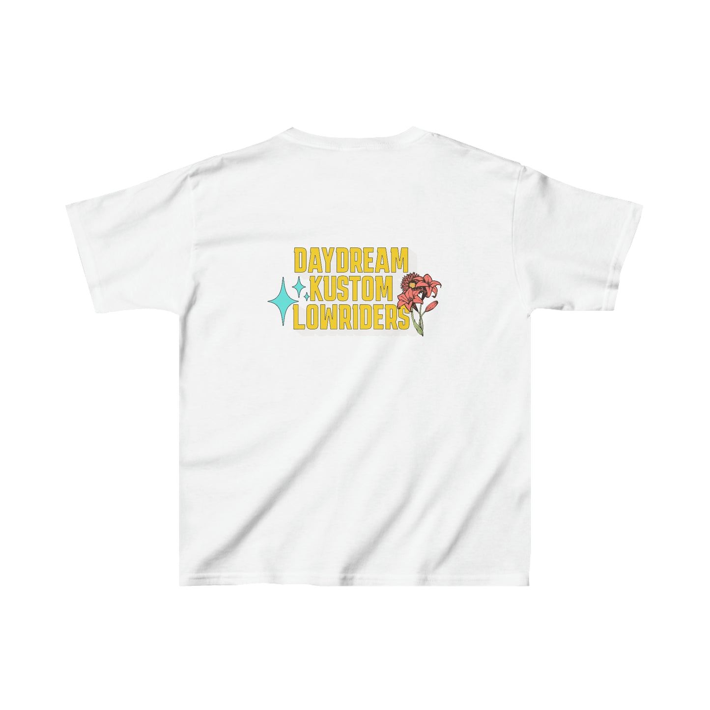 kids daydream block white Kids Heavy Cotton™ Tee