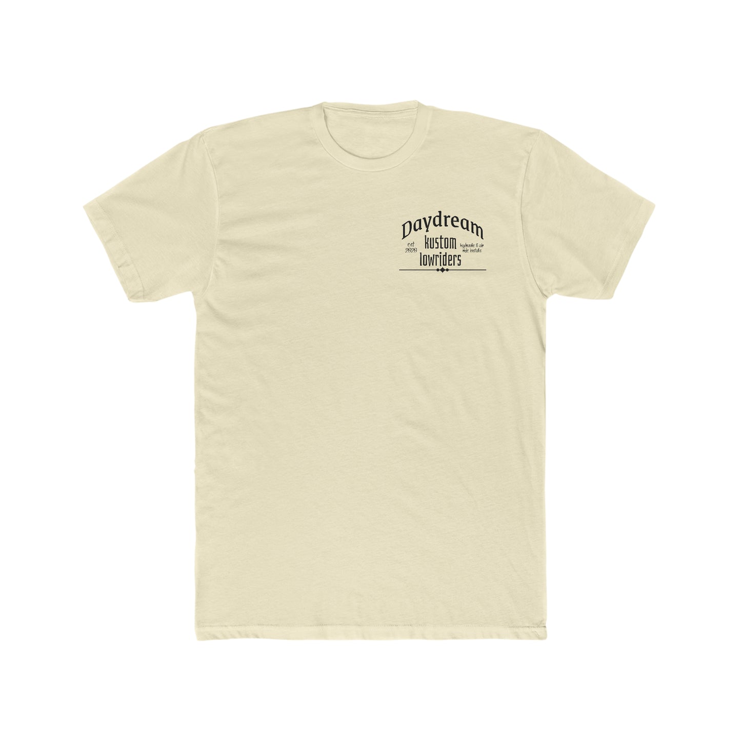 leaning like a cholo Men's Cotton Crew Tee