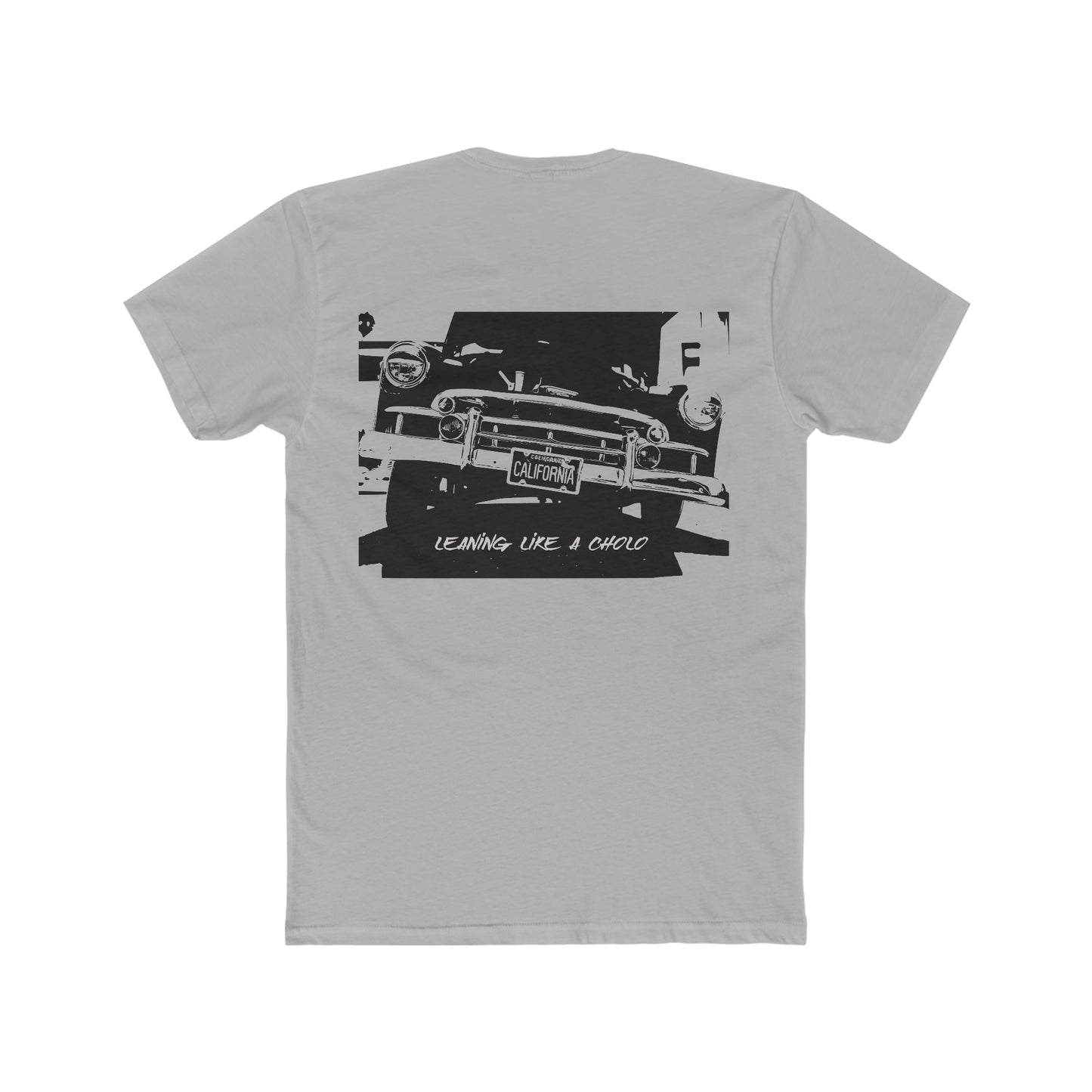 leaning like a cholo Men's Cotton Crew Tee